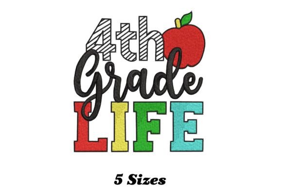 4th Grade Life: A Playful Touch for Everyday Embroidery Projects