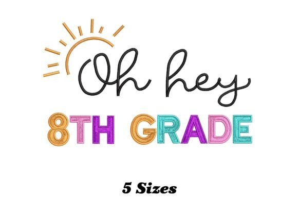 8th Grade Teacher Embroidery Review