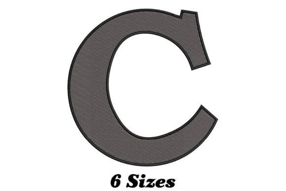 Alphabet Letter C: A Whimsical Touch for Boutique Apparel