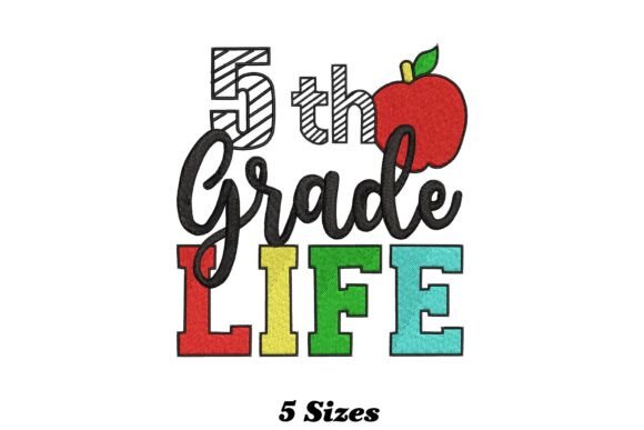 Delightful 5th Grade Life Embroidery Design Review