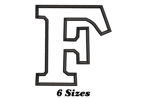 Elegant Alphabet Letter F: A Seasonal Embroidery Gem