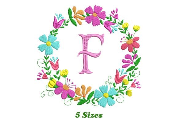 Flower Alphabet Letter F: A Designer’s Real-World Embroidery Review