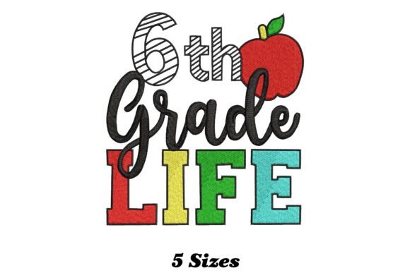 h1>6th Grade Life: A Playful Touch for Seasonal Embroidery