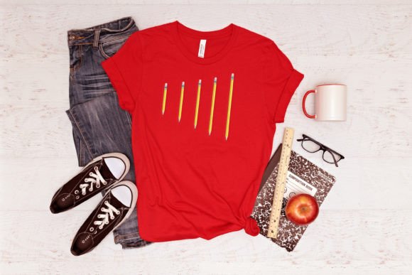 Realistic Life Size Pencil: Sweatshirt Design Review