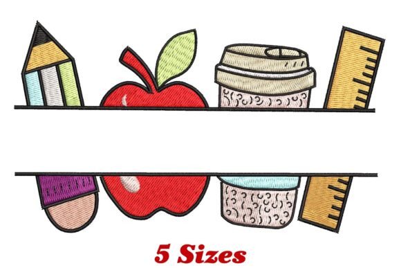 Teacher Name Frame Embroidery Review for Boutique Apparel